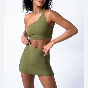 Skatie Naomi Skirt - Palm M NWT